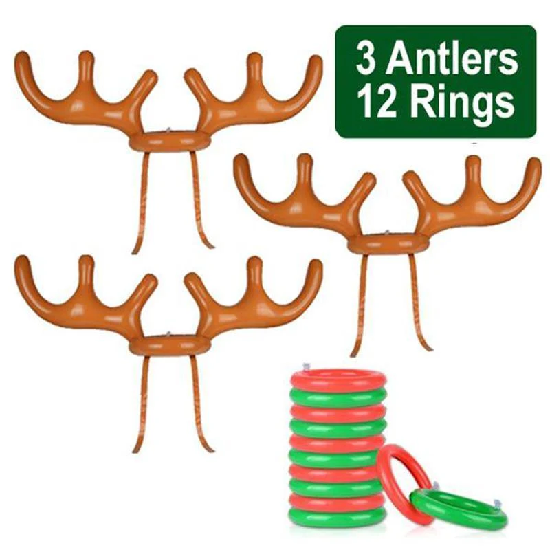 Christmas Reindeer Antler Ring Toss Game - Image 10