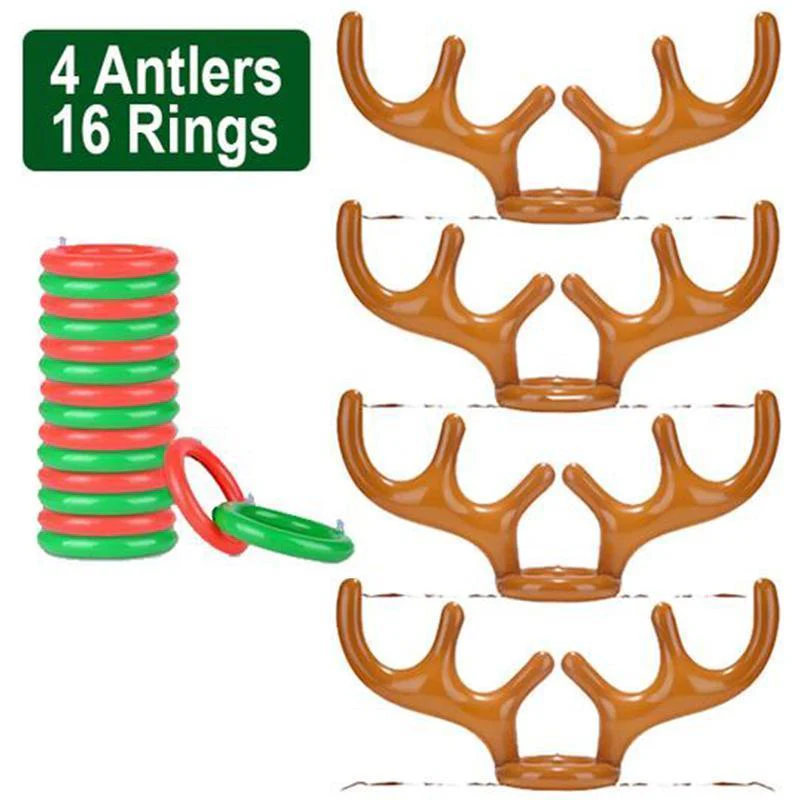 Christmas Reindeer Antler Ring Toss Game - Image 11