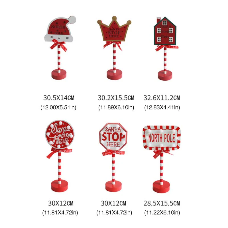 Christmas Street Sign Decoration Lights - Image 16