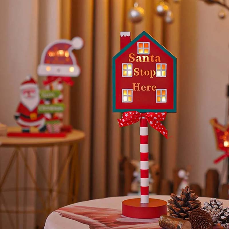 Christmas Street Sign Decoration Lights - Image 20