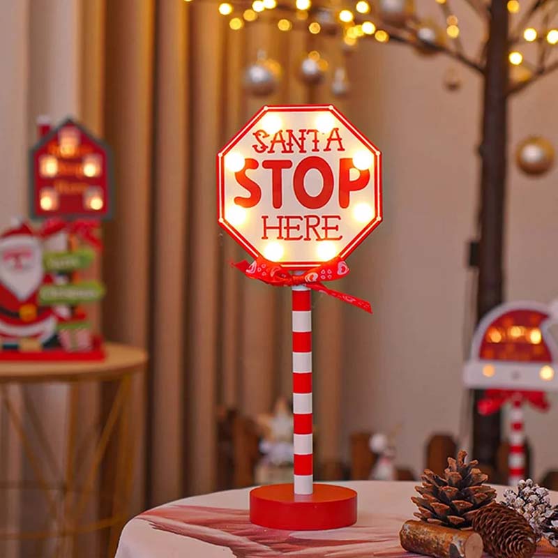 Christmas Street Sign Decoration Lights - Image 22