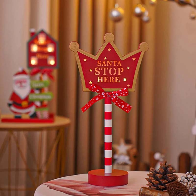 Christmas Street Sign Decoration Lights - Image 23