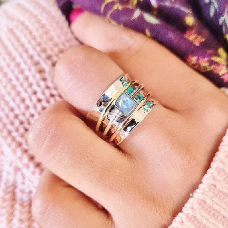 Chunky Meditation Ring - Image 5