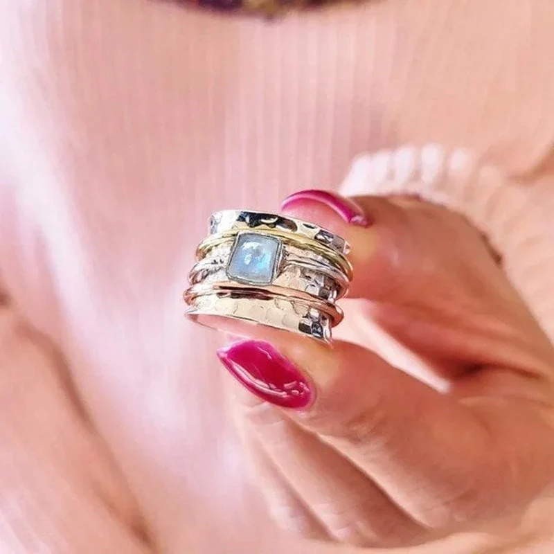 Chunky Meditation Ring - Image 6