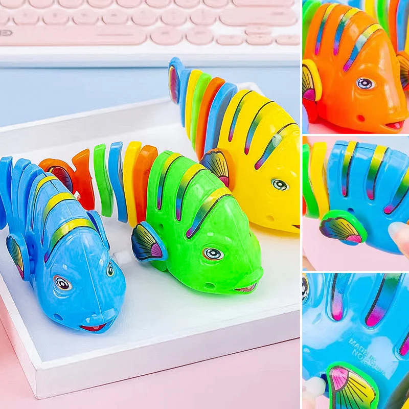 Clockwork Swinging Cartoon Fish Toys - Image 14