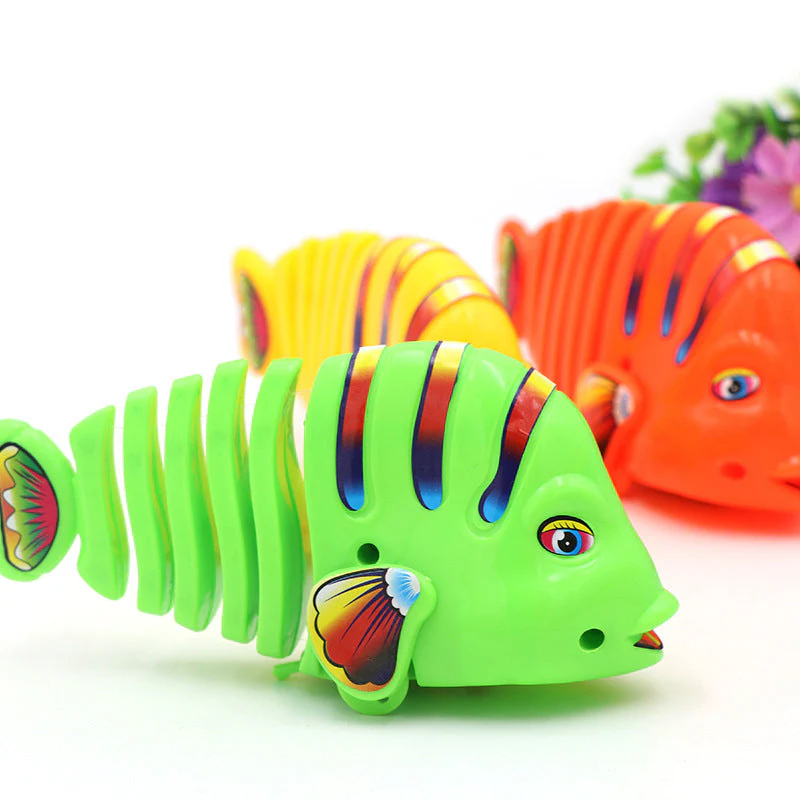 Clockwork Swinging Cartoon Fish Toys - Image 4