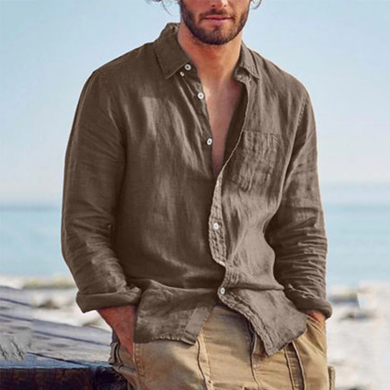 Comfortable Casual Long Sleeve Shirts - Image 10