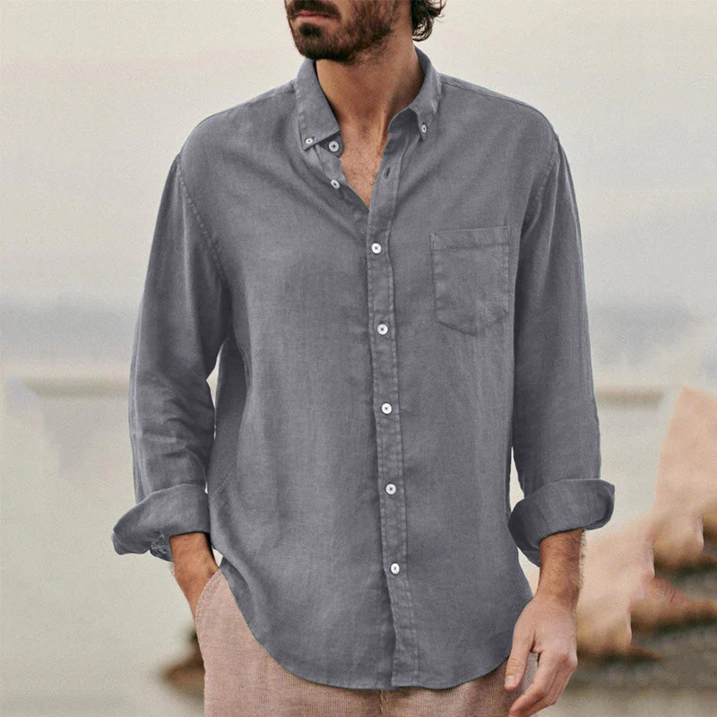 Comfortable Casual Long Sleeve Shirts - Image 3