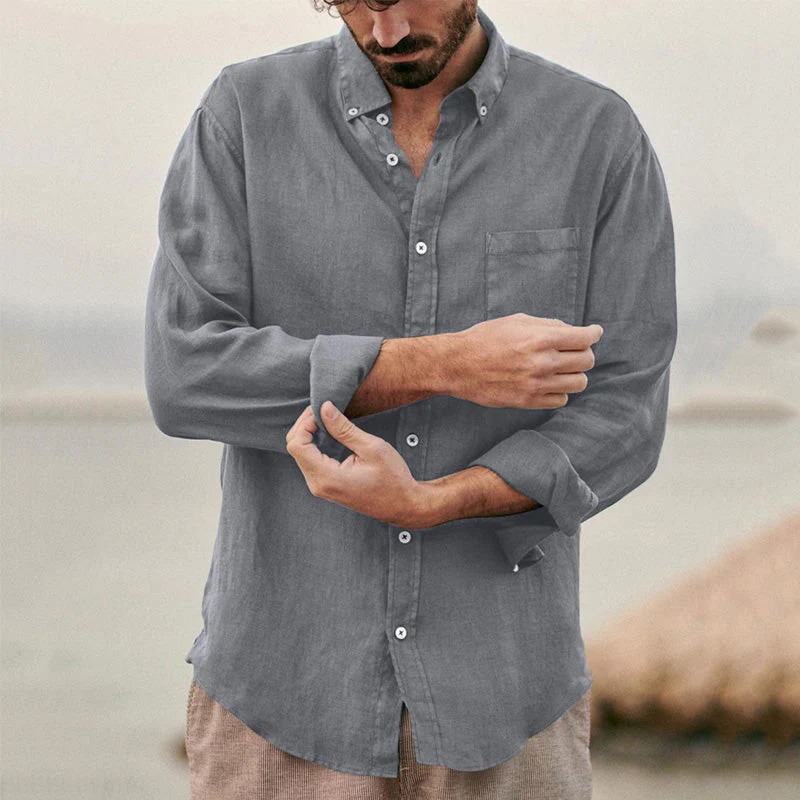 Comfortable Casual Long Sleeve Shirts - Image 5