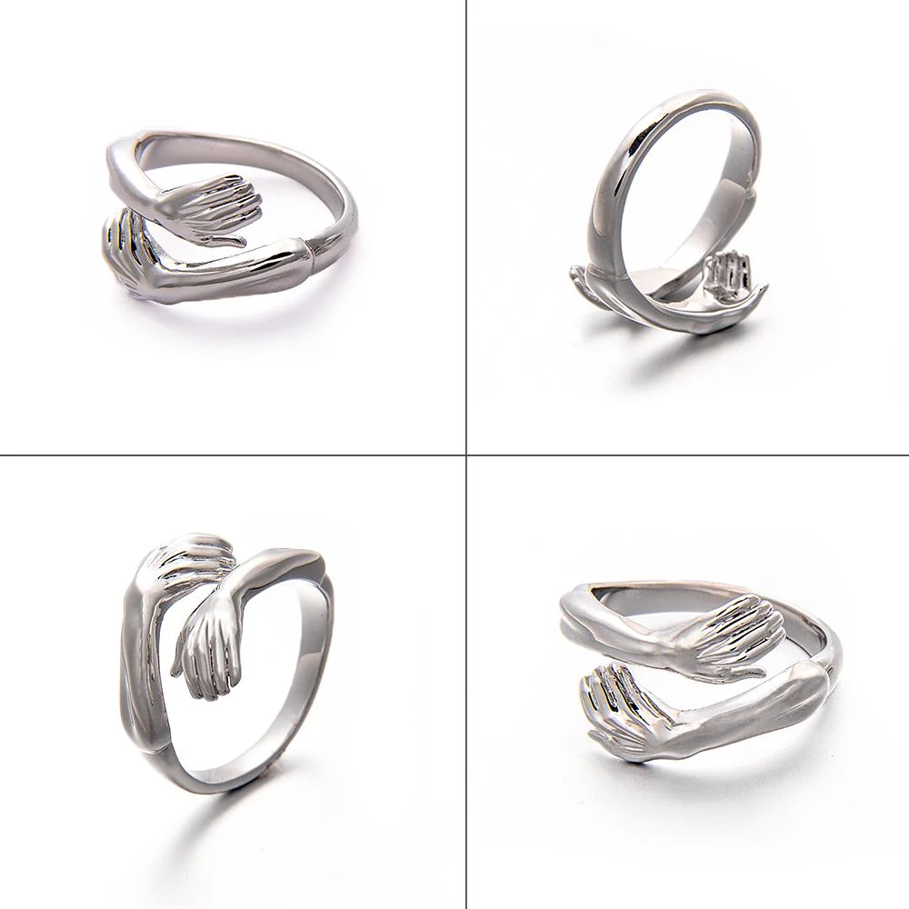 Couple Hug Ring - Image 15
