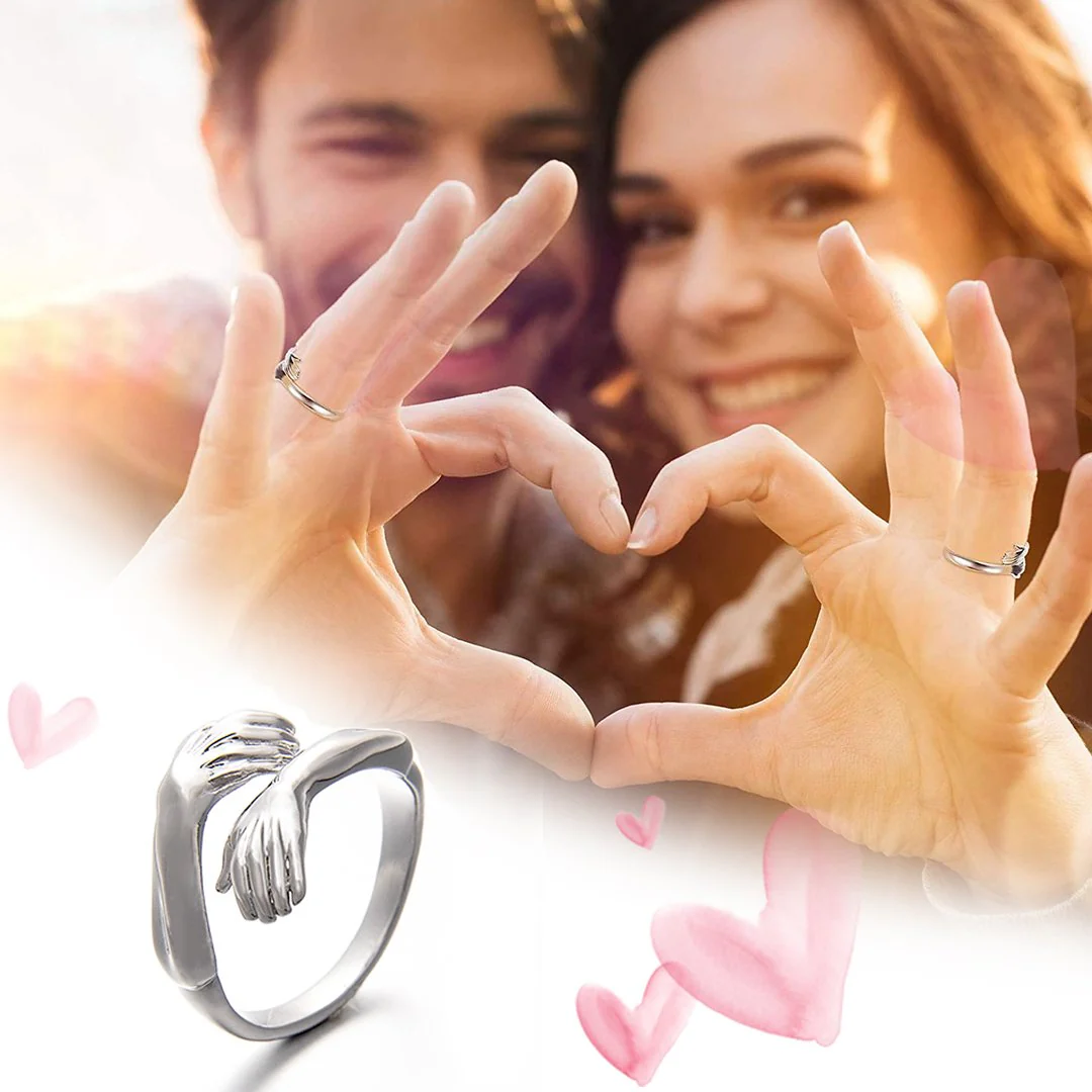 Couple Hug Ring - Image 2