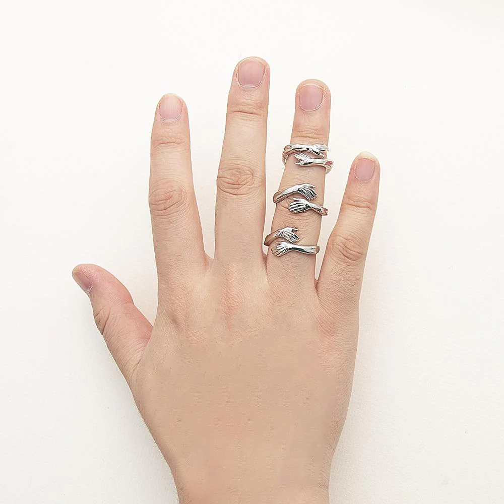 Couple Hug Ring - Image 6