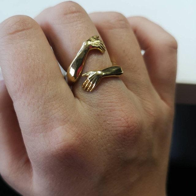 Couple Hug Ring - Image 9