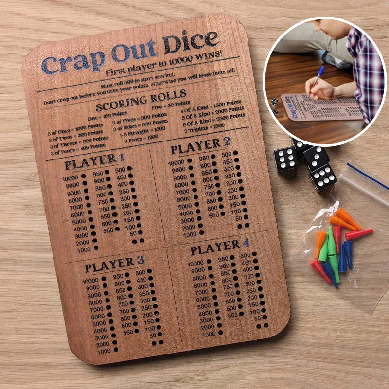 Crap Out Dice Scoreboard - Image 2
