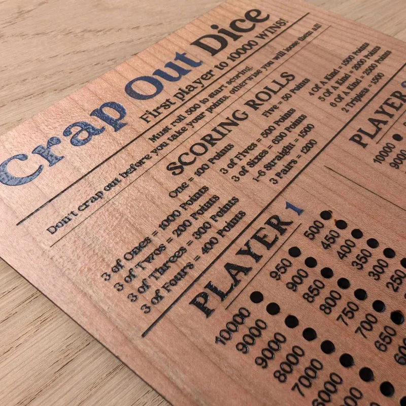 Crap Out Dice Scoreboard - Image 4