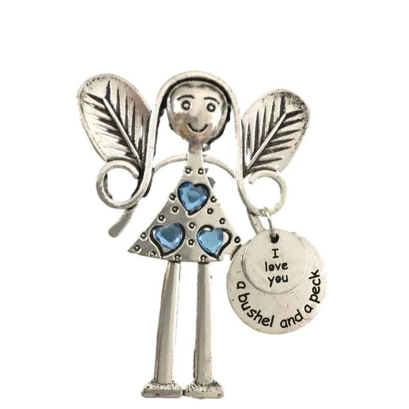 Crazy Beautiful Friends Forever - Angel Ornament Christmas Gift - Image 7