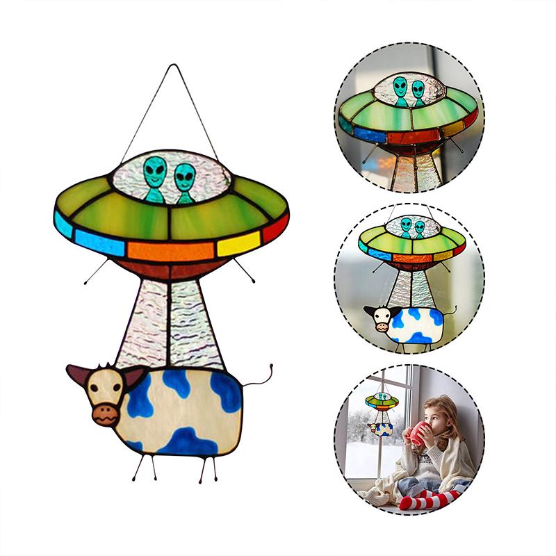 Creative Alien Cow Pendant - Image 2