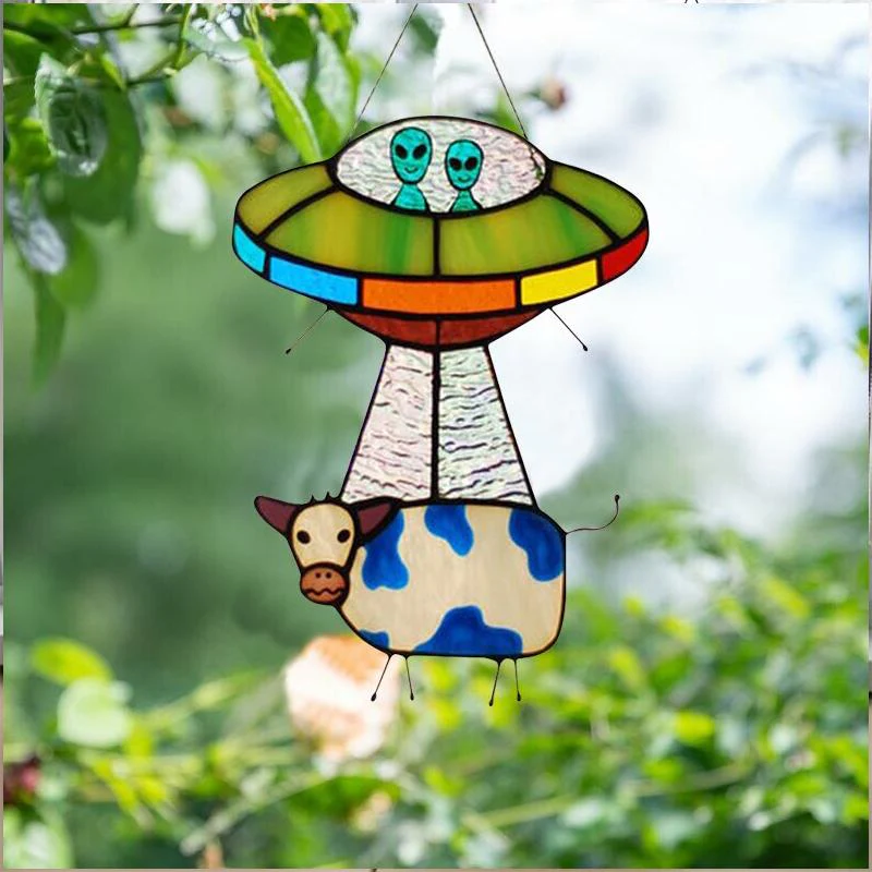 Creative Alien Cow Pendant - Image 4