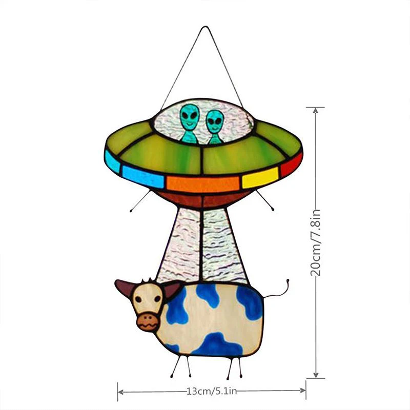Creative Alien Cow Pendant - Image 8