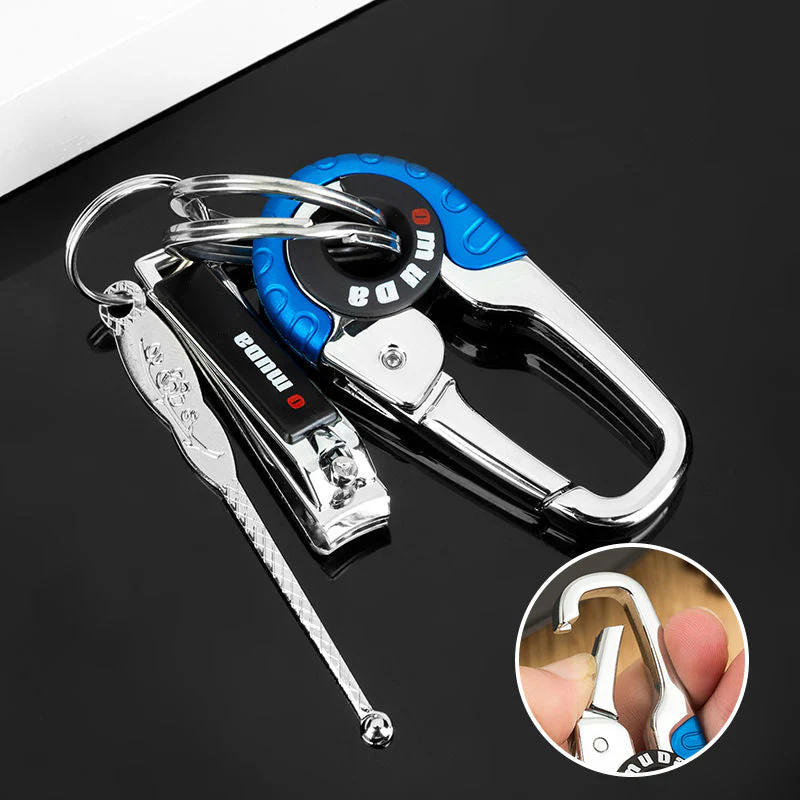 Creative Car Interior Stainless Steel Keychain - Image 10
