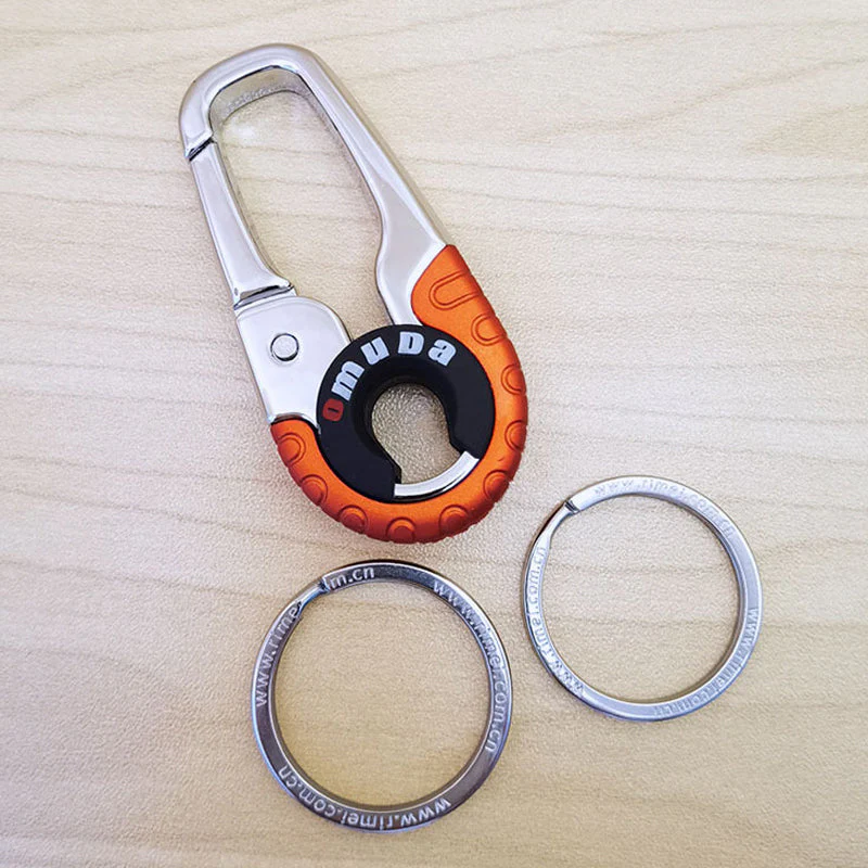 Creative Car Interior Stainless Steel Keychain - Image 2