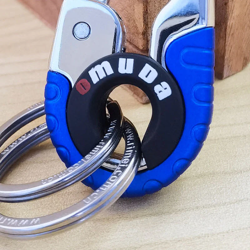 Creative Car Interior Stainless Steel Keychain - Image 5