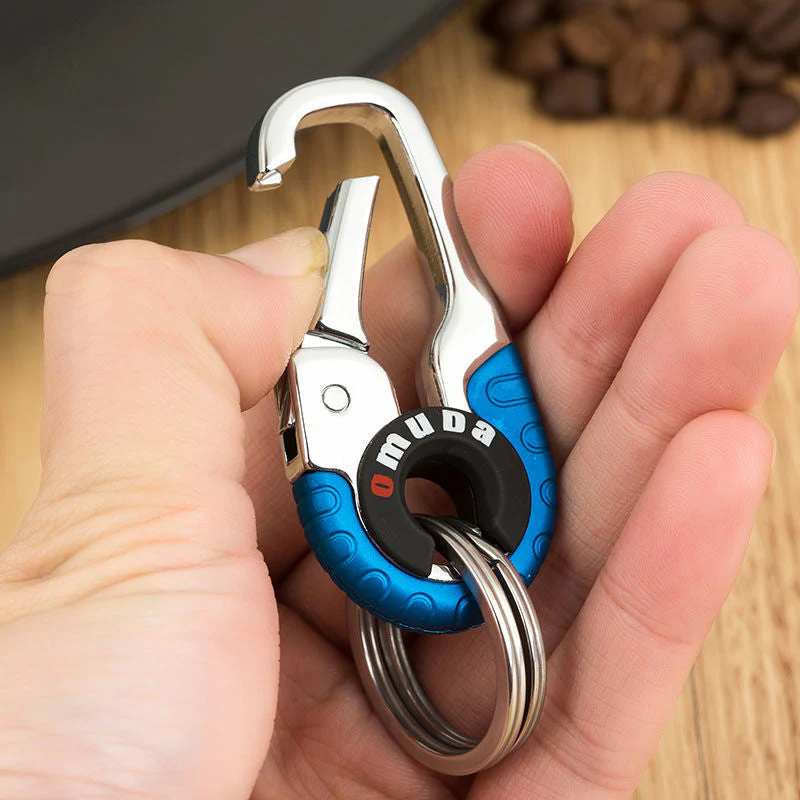 Creative Car Interior Stainless Steel Keychain - Image 7