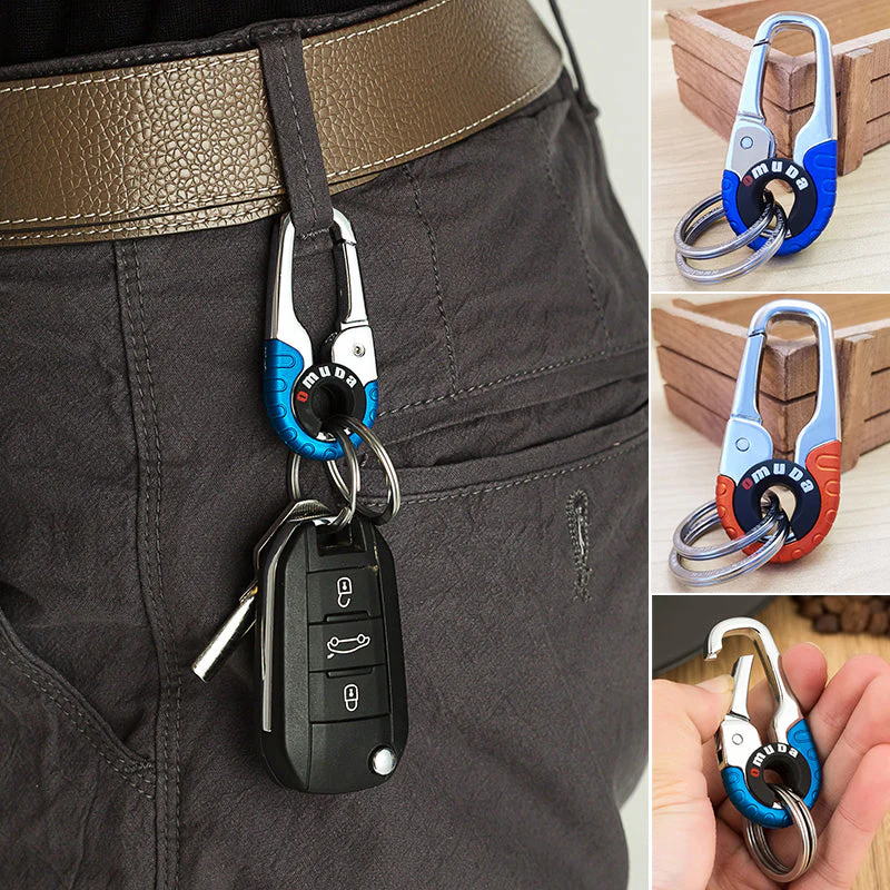 Creative Car Interior Stainless Steel Keychain - Image 9