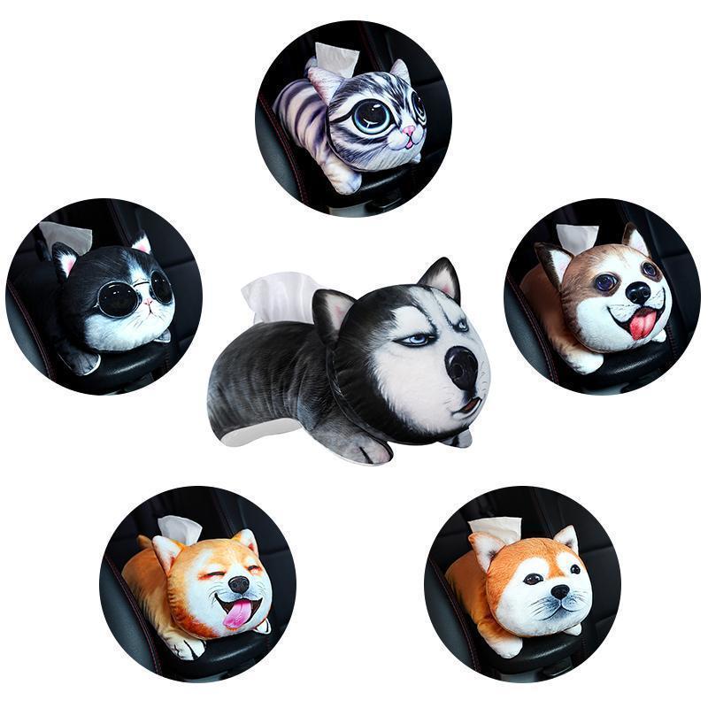 Creative Cartoon Paper Napkin Tissue Box - Image 10