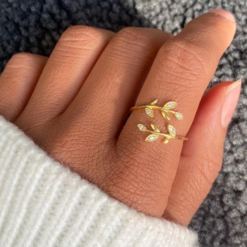 Creative Leaf Ring - Image 10