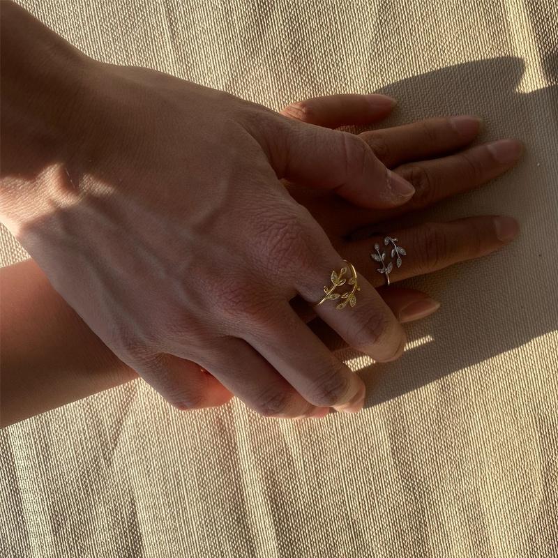 Creative Leaf Ring - Image 11