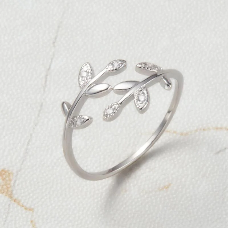 Creative Leaf Ring - Image 12