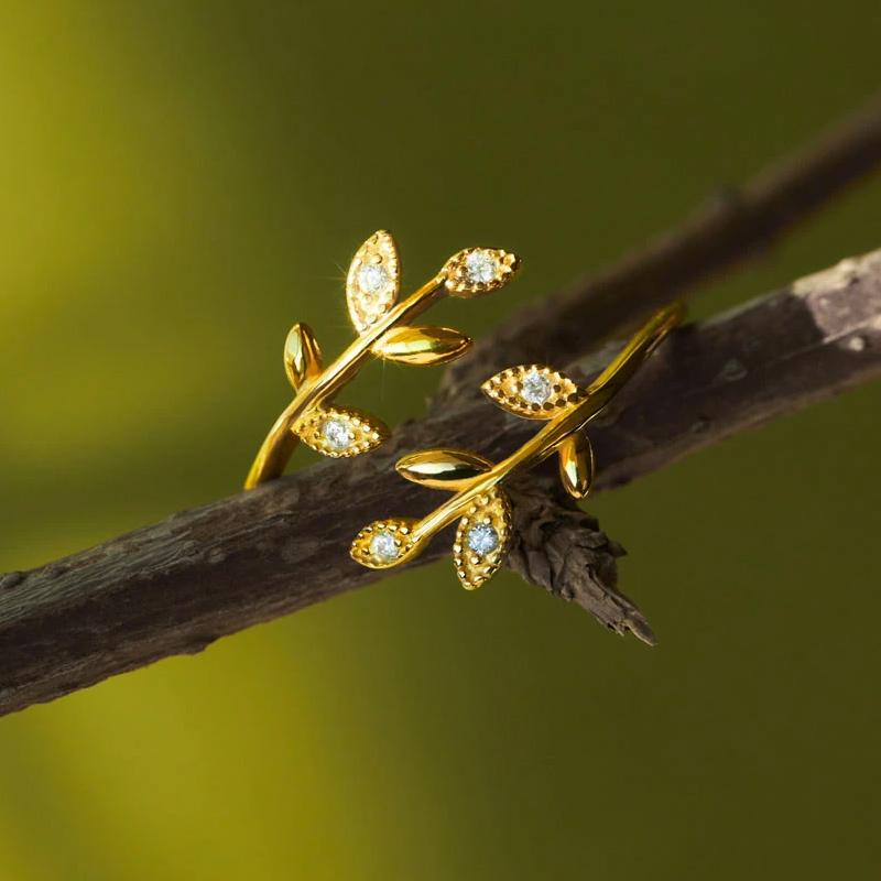 Creative Leaf Ring - Image 6