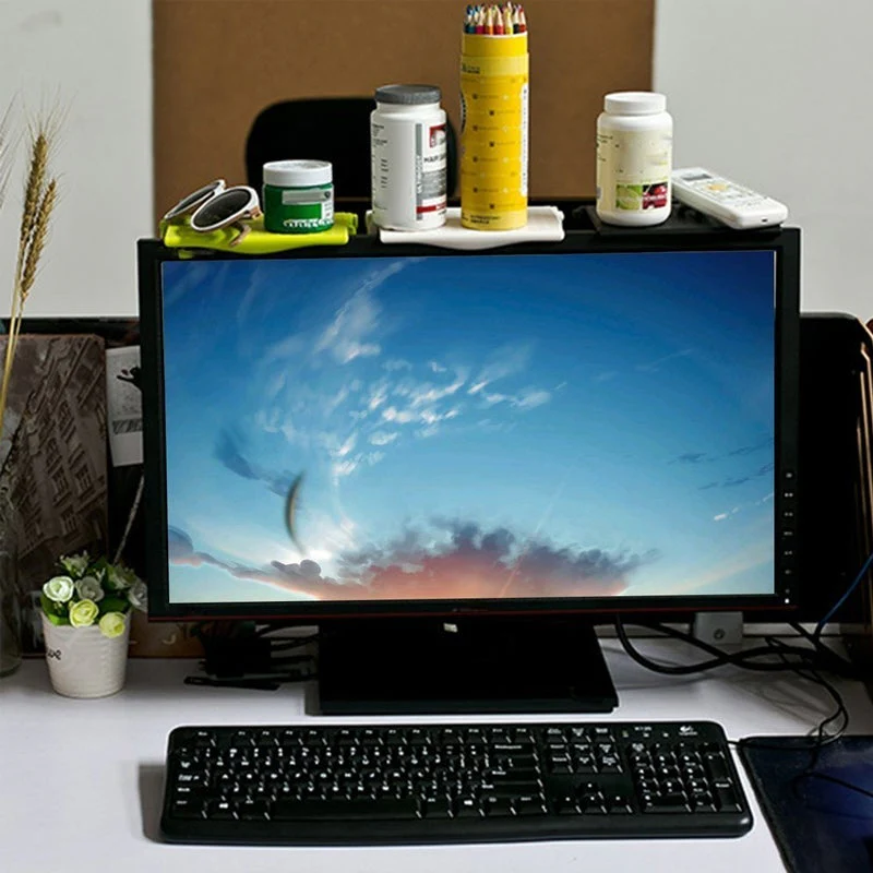 Creative Multifunctional Screen Top Shelf - Image 9