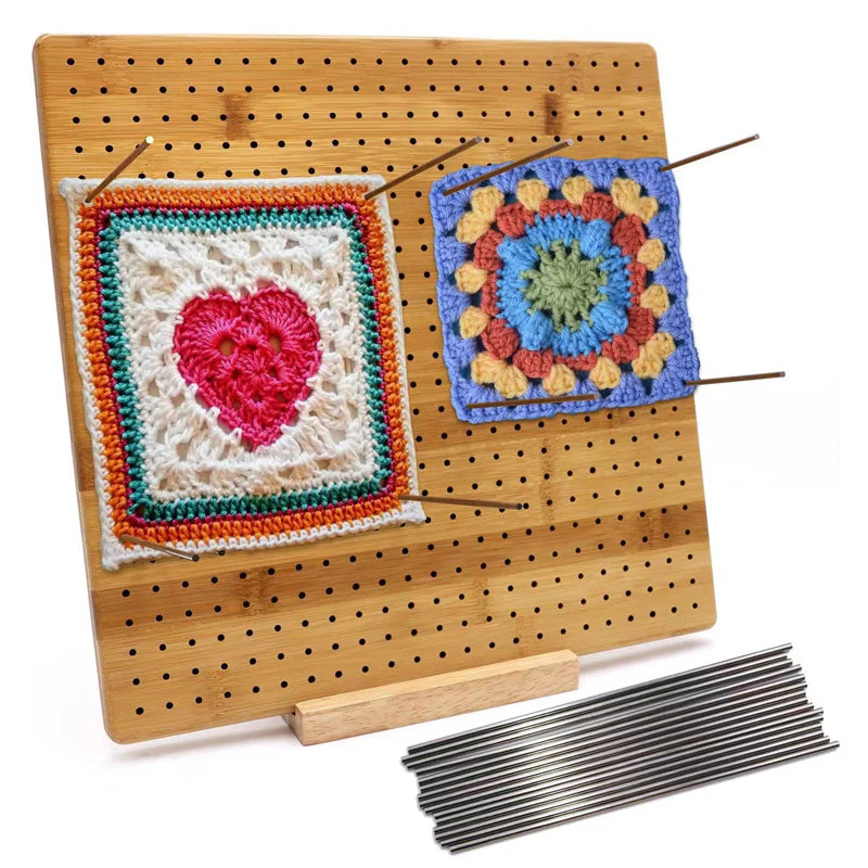Crochet Blocking Board With Pegs - Image 15