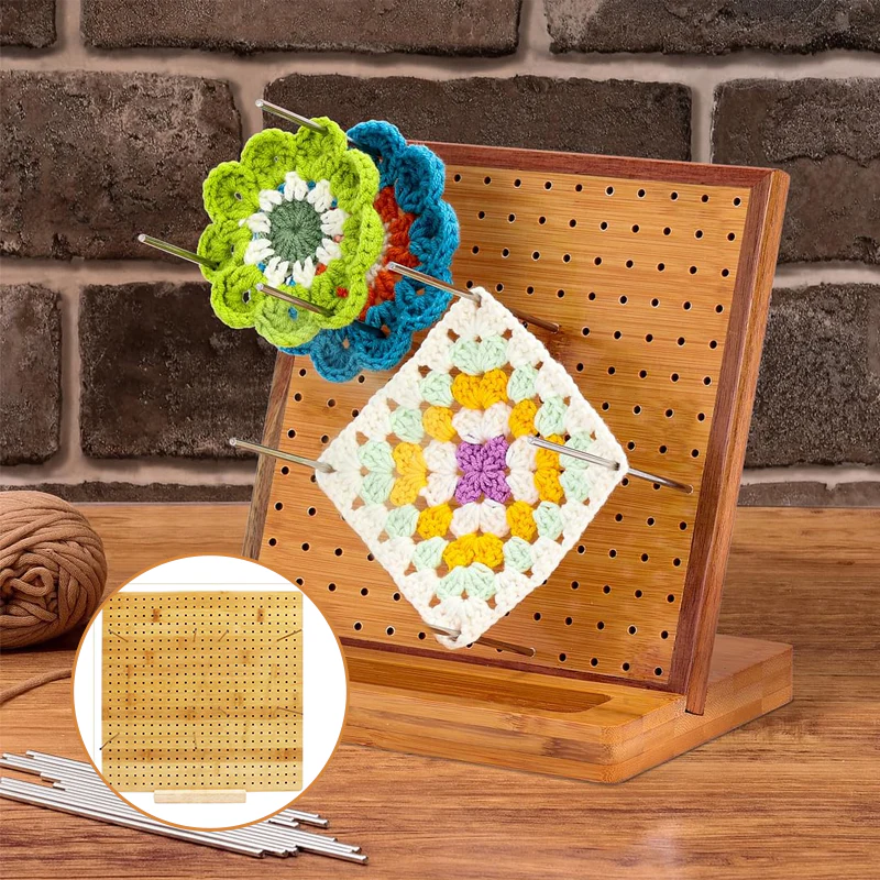 Crochet Blocking Board With Pegs - Image 2