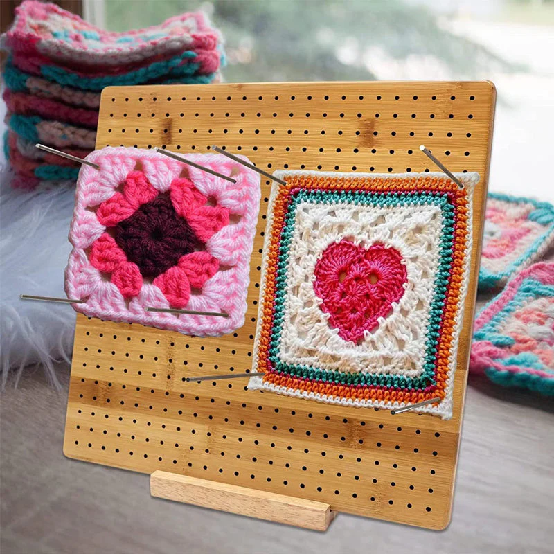 Crochet Blocking Board With Pegs - Image 3