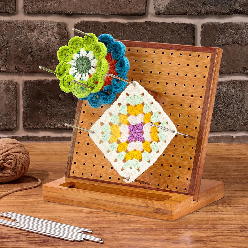 Crochet Blocking Board With Pegs - Image 6