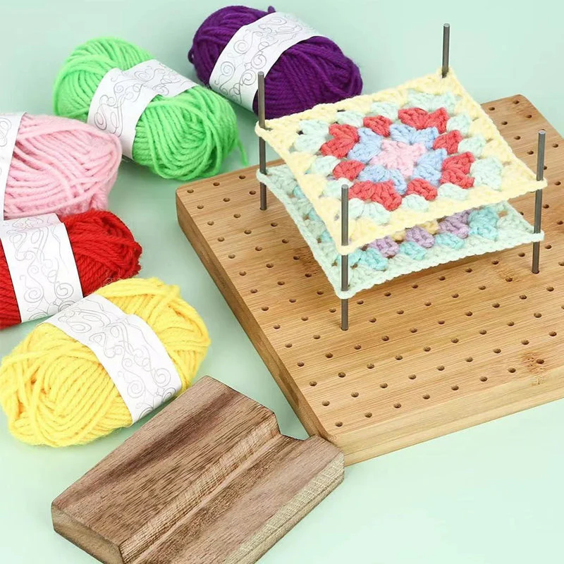 Crochet Blocking Board With Pegs - Image 8