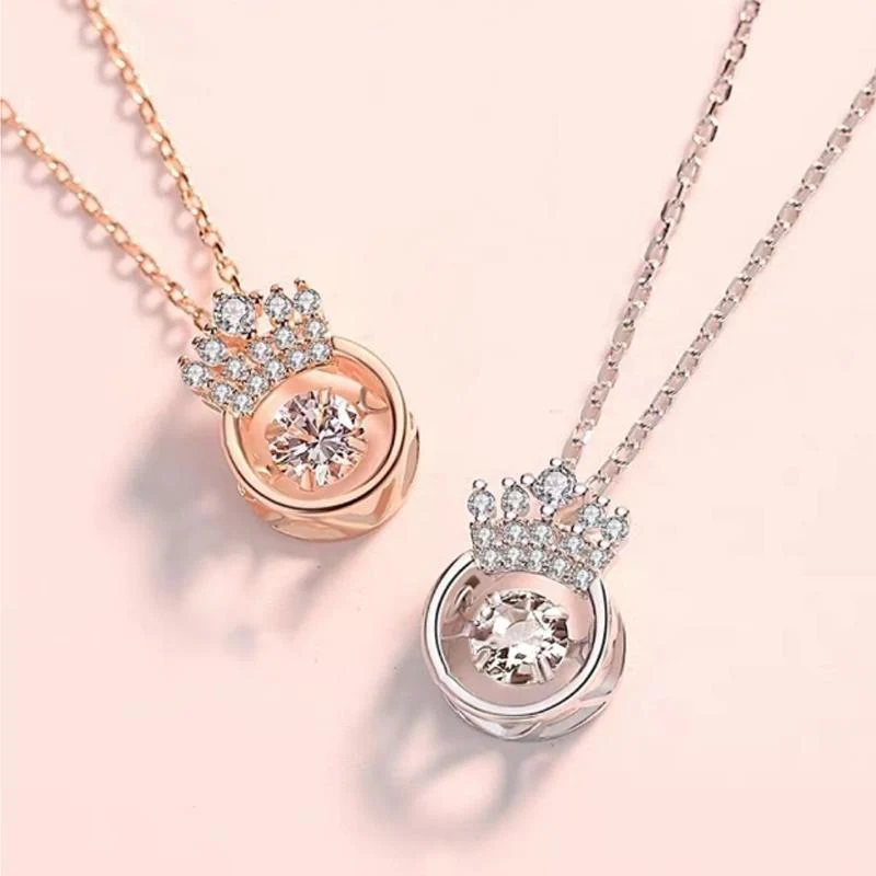 Crown Sparkling Dance Necklace - Image 6