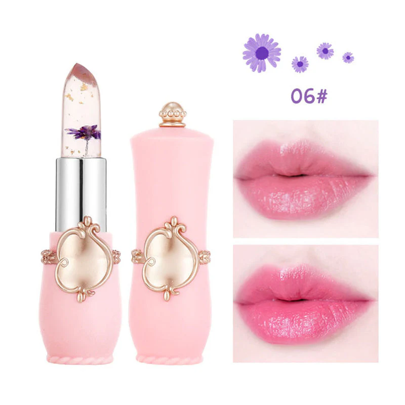 Crystal Jelly Flower Color Changing Lipstick - Image 17