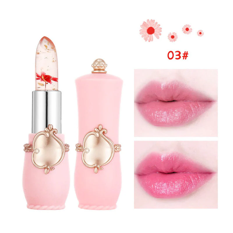 Crystal Jelly Flower Color Changing Lipstick - Image 20