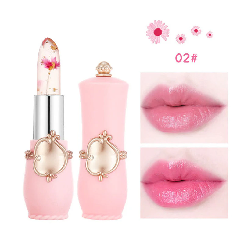 Crystal Jelly Flower Color Changing Lipstick - Image 21