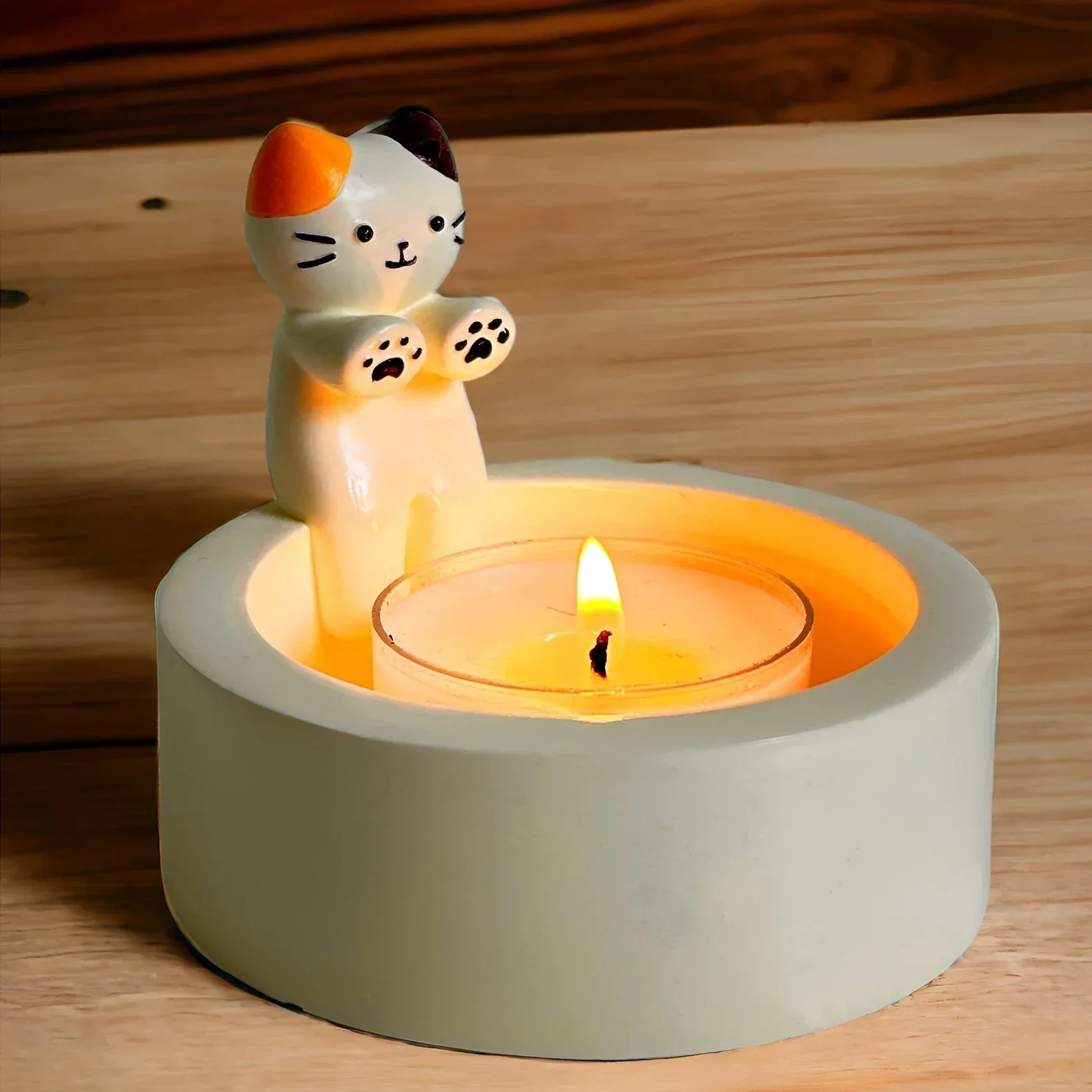 Cute Cat Candle Holder - Image 10
