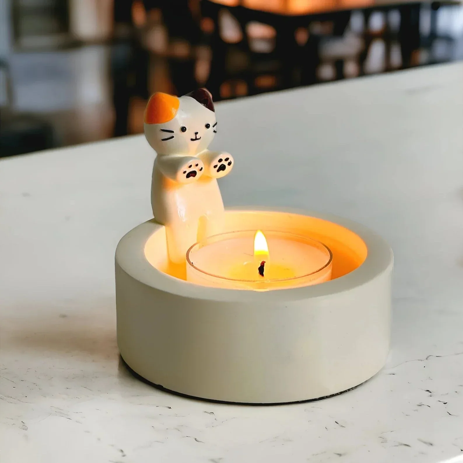 Cute Cat Candle Holder - Image 11