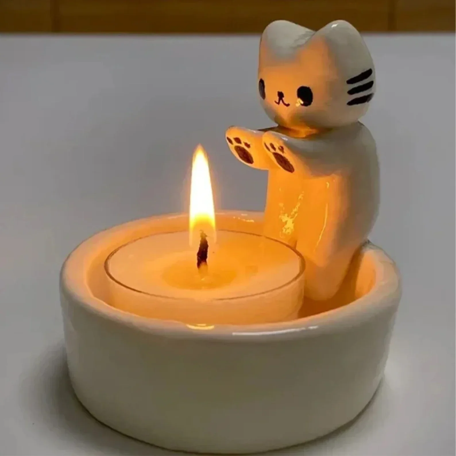 Cute Cat Candle Holder - Image 13