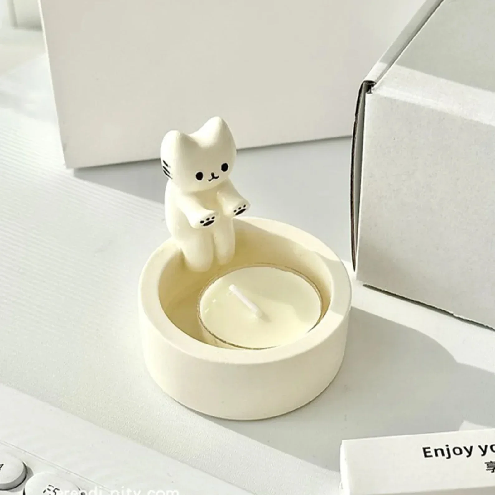 Cute Cat Candle Holder - Image 4