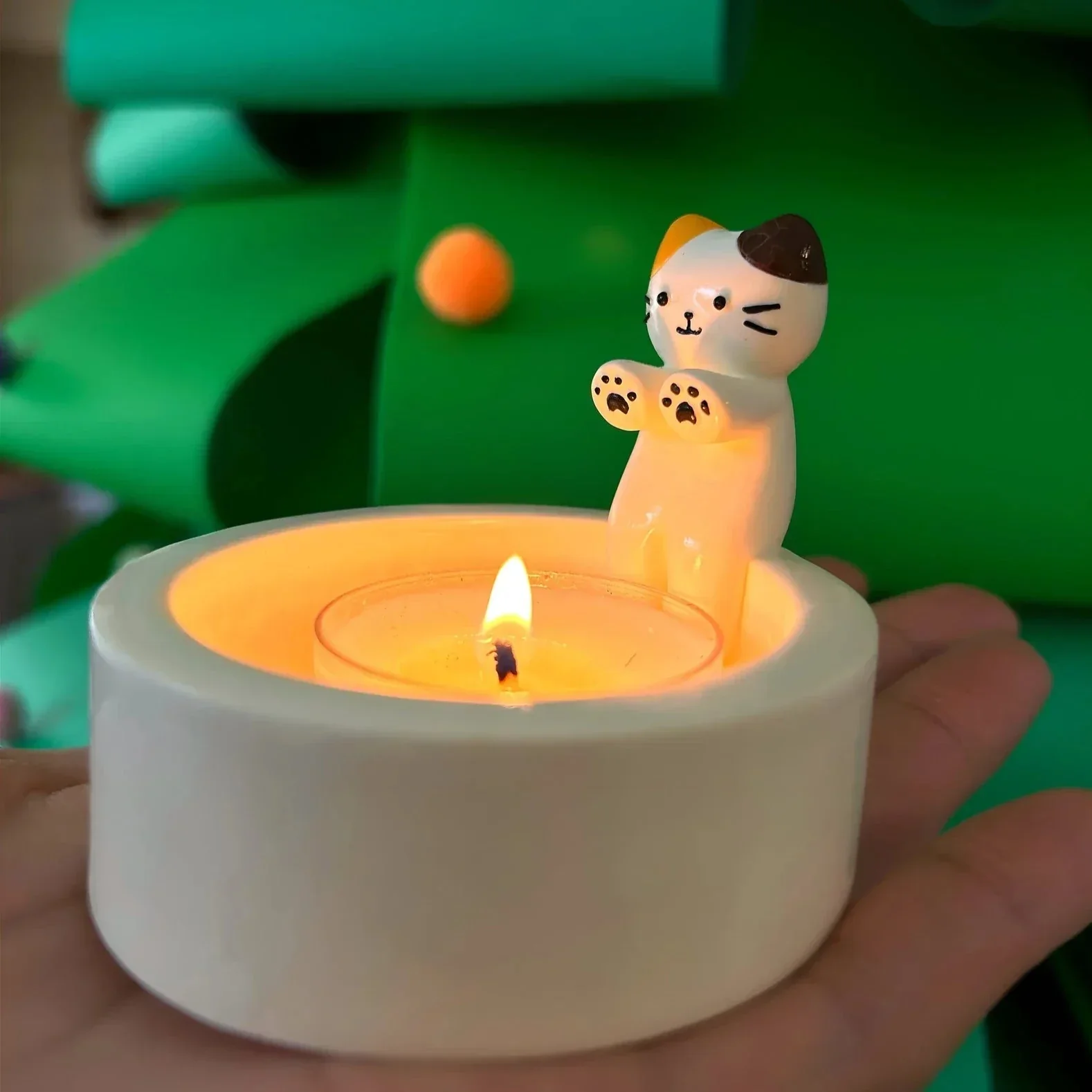 Cute Cat Candle Holder - Image 7