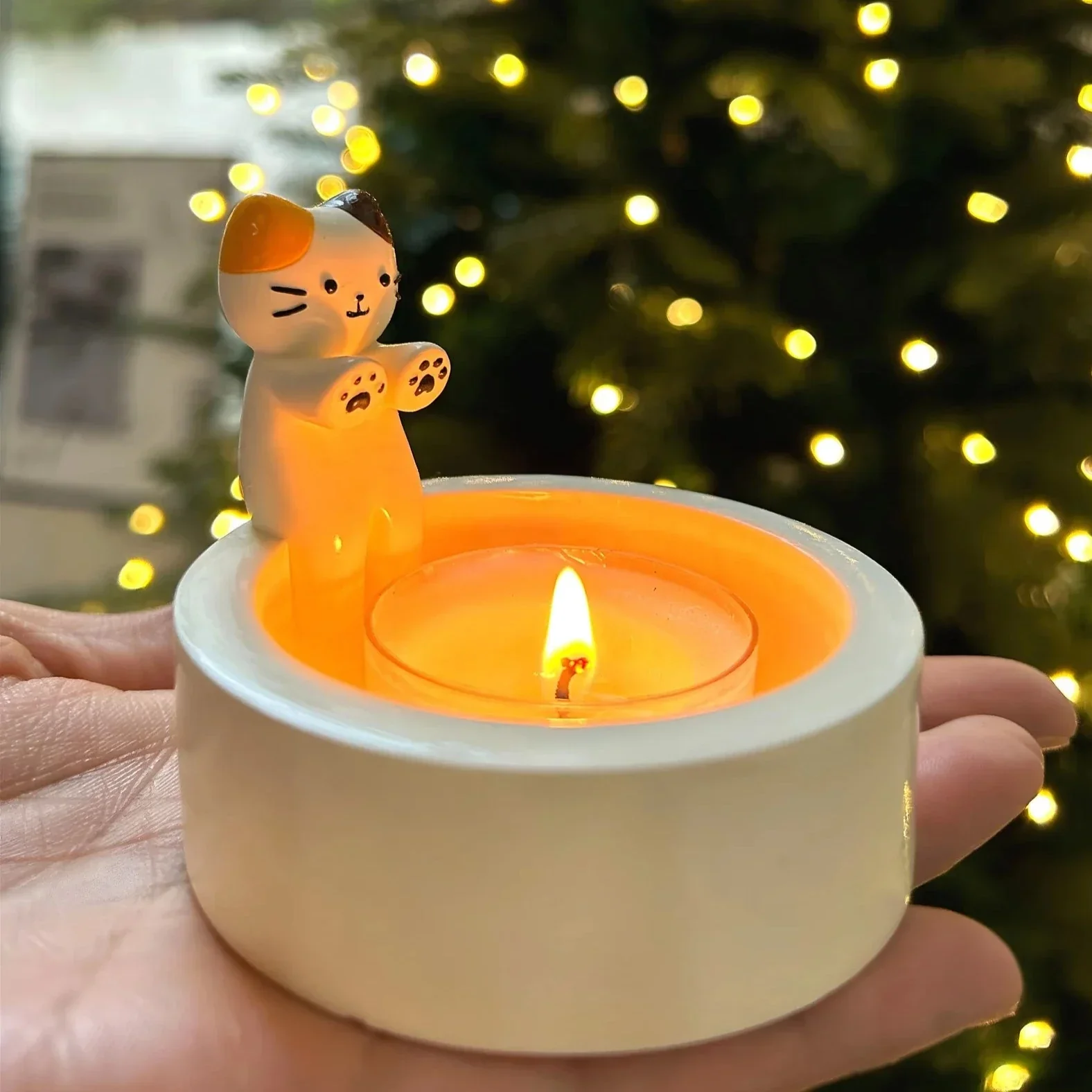 Cute Cat Candle Holder - Image 8