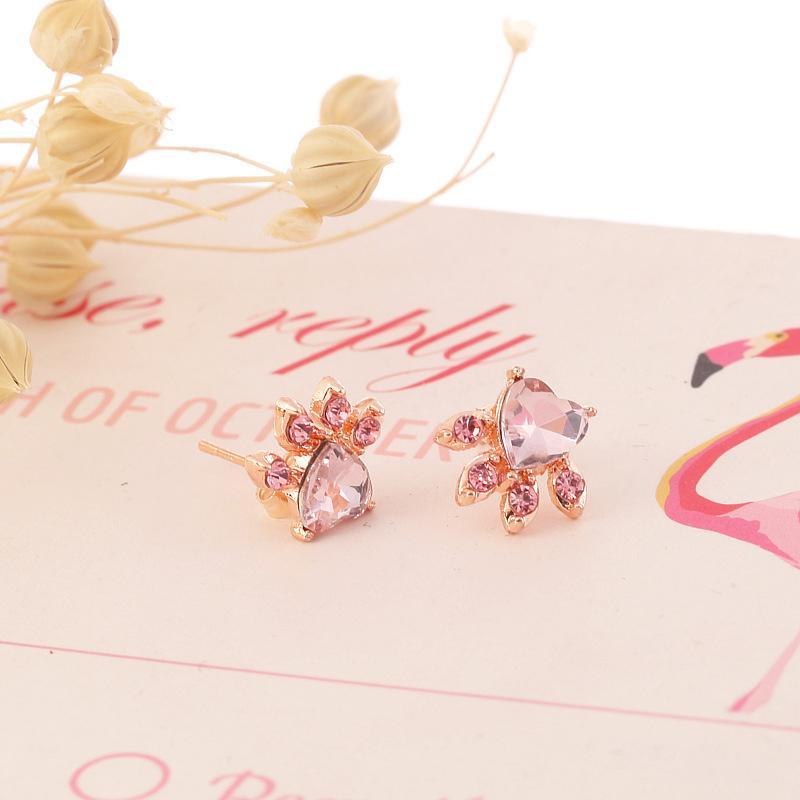 Cute Cat Paw Earrings - Image 6